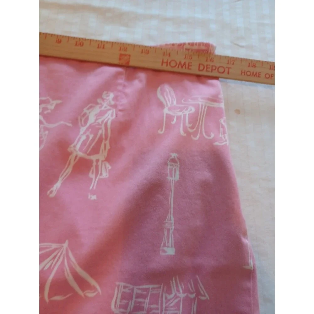 Talbots vintage Parisian cafe miniskirt 16Petite cotton stretch spring summer
